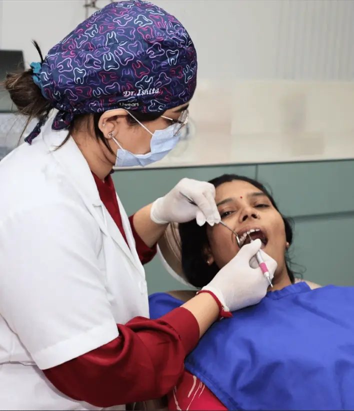 Dental scaling and polishing Surat