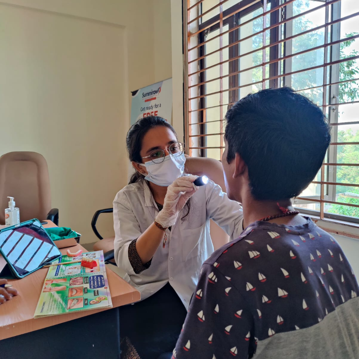 Dental Camps at College