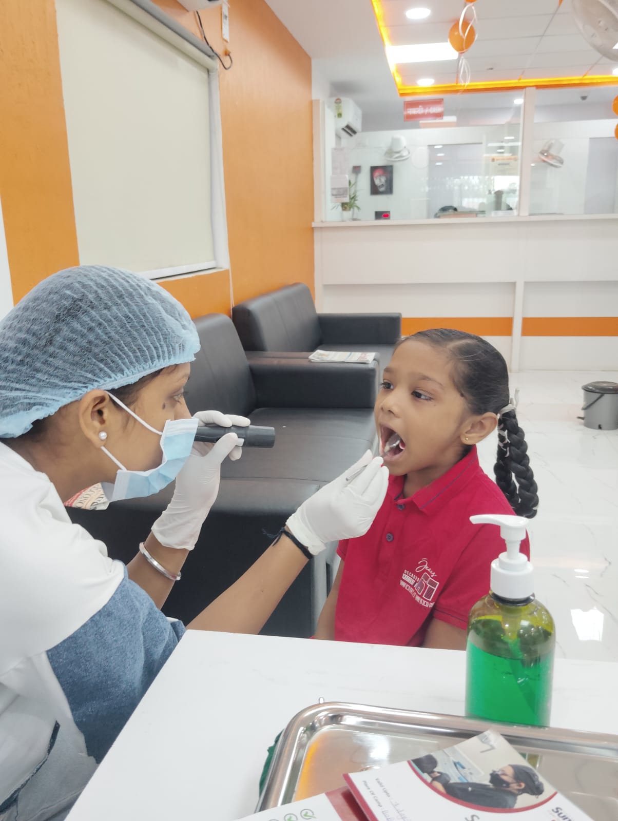 Star World School Student Dental Checkup in surat