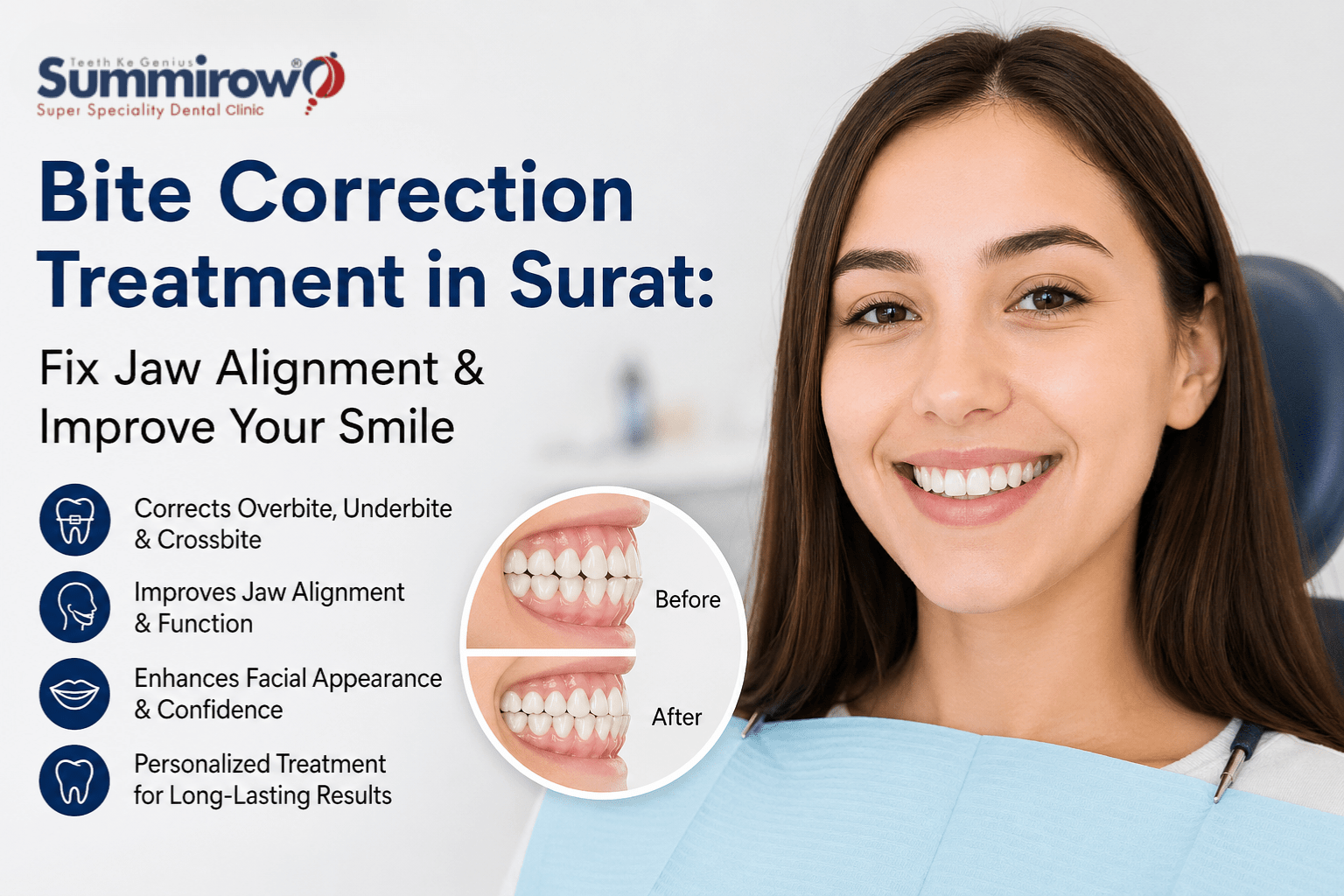 Bite Correction Treatment Surat