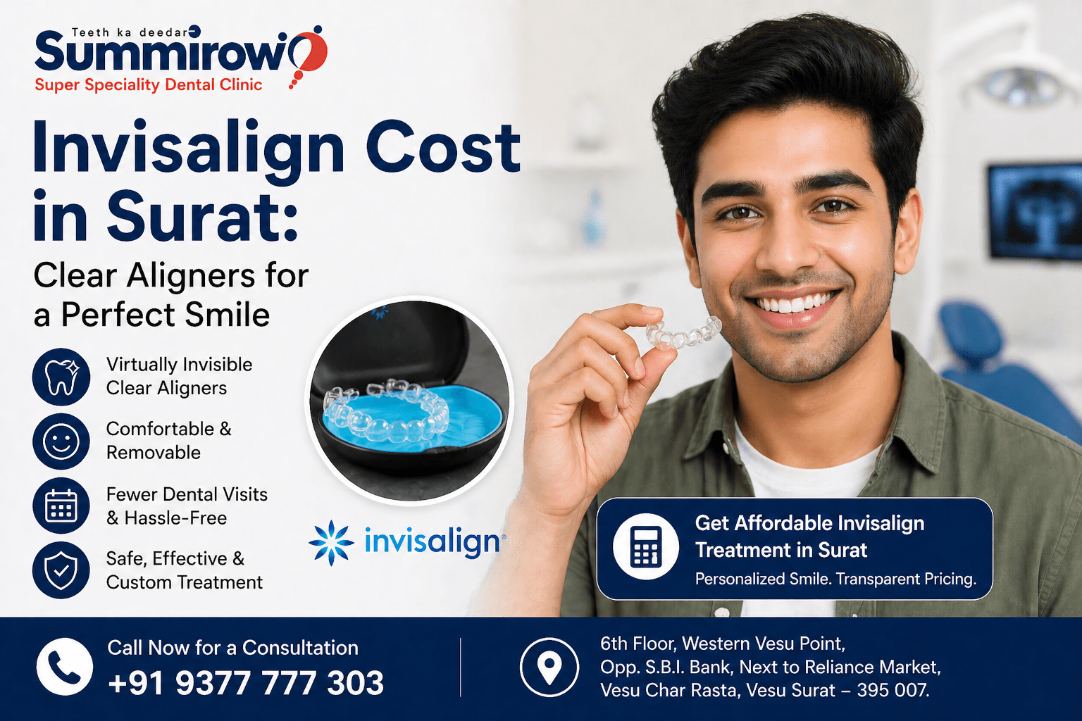 Invisalign Cost in Surat