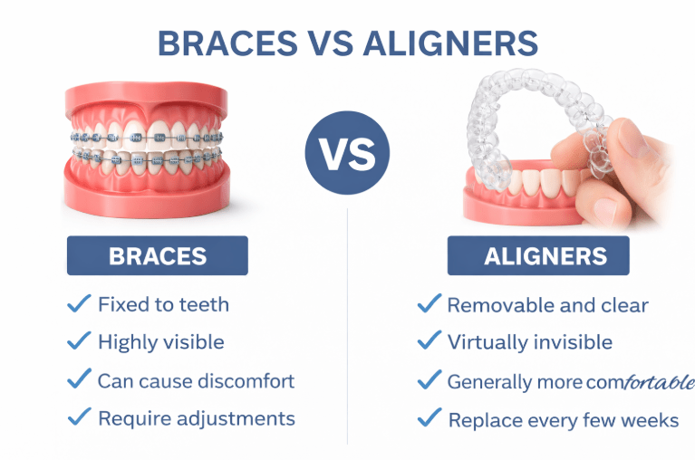 Clear aligners treatment at Summirow Dental Surat