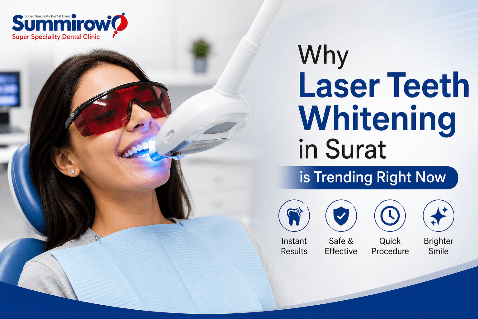 laser teeth whitening in surat