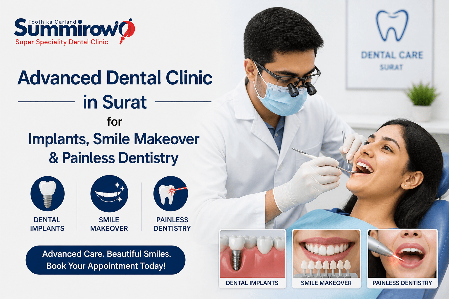 advanced dental clinic in surat