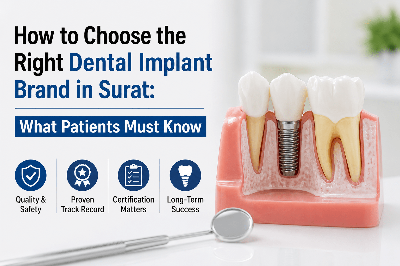 dental implant brand Surat