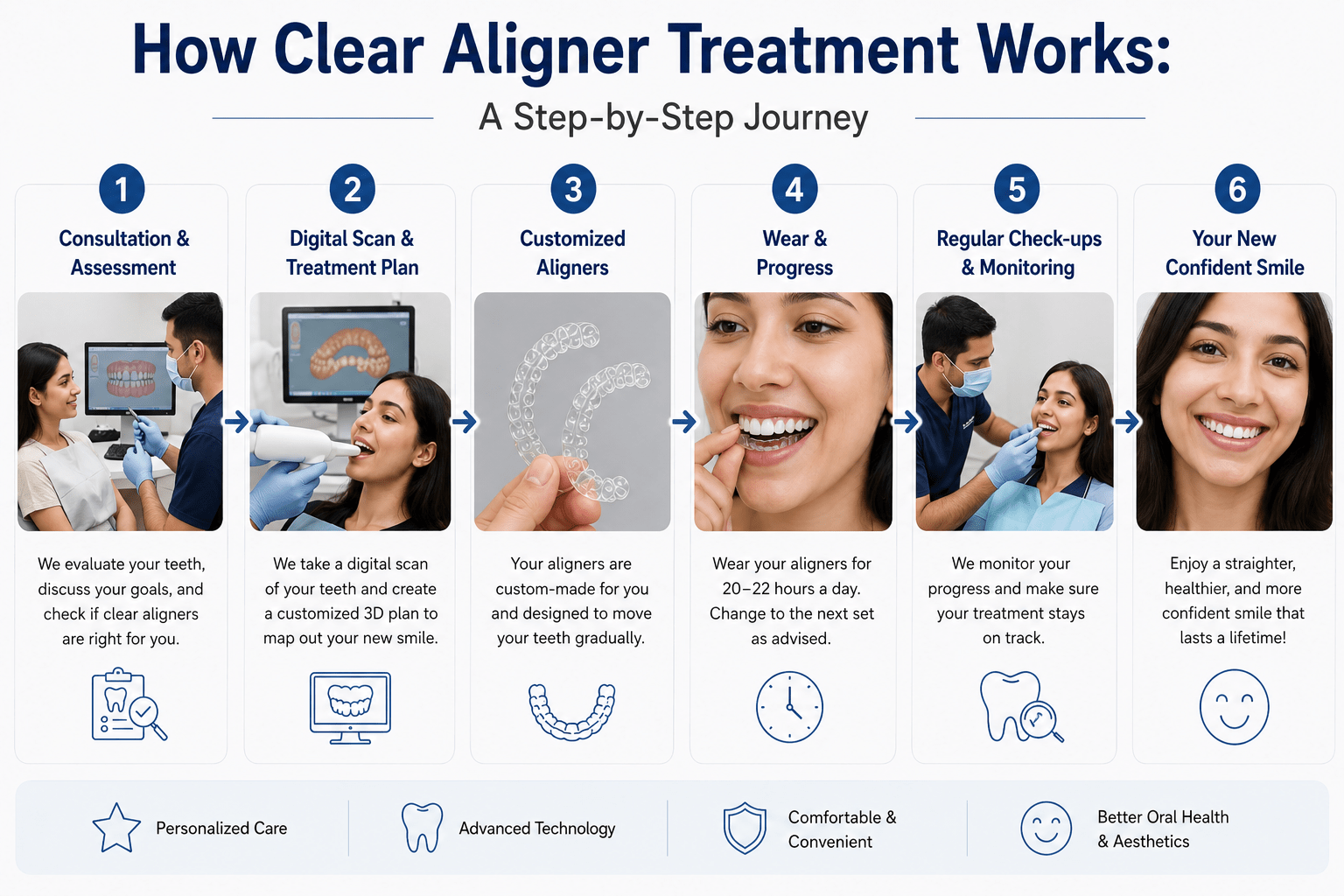 how clear aligner treatment works Surat