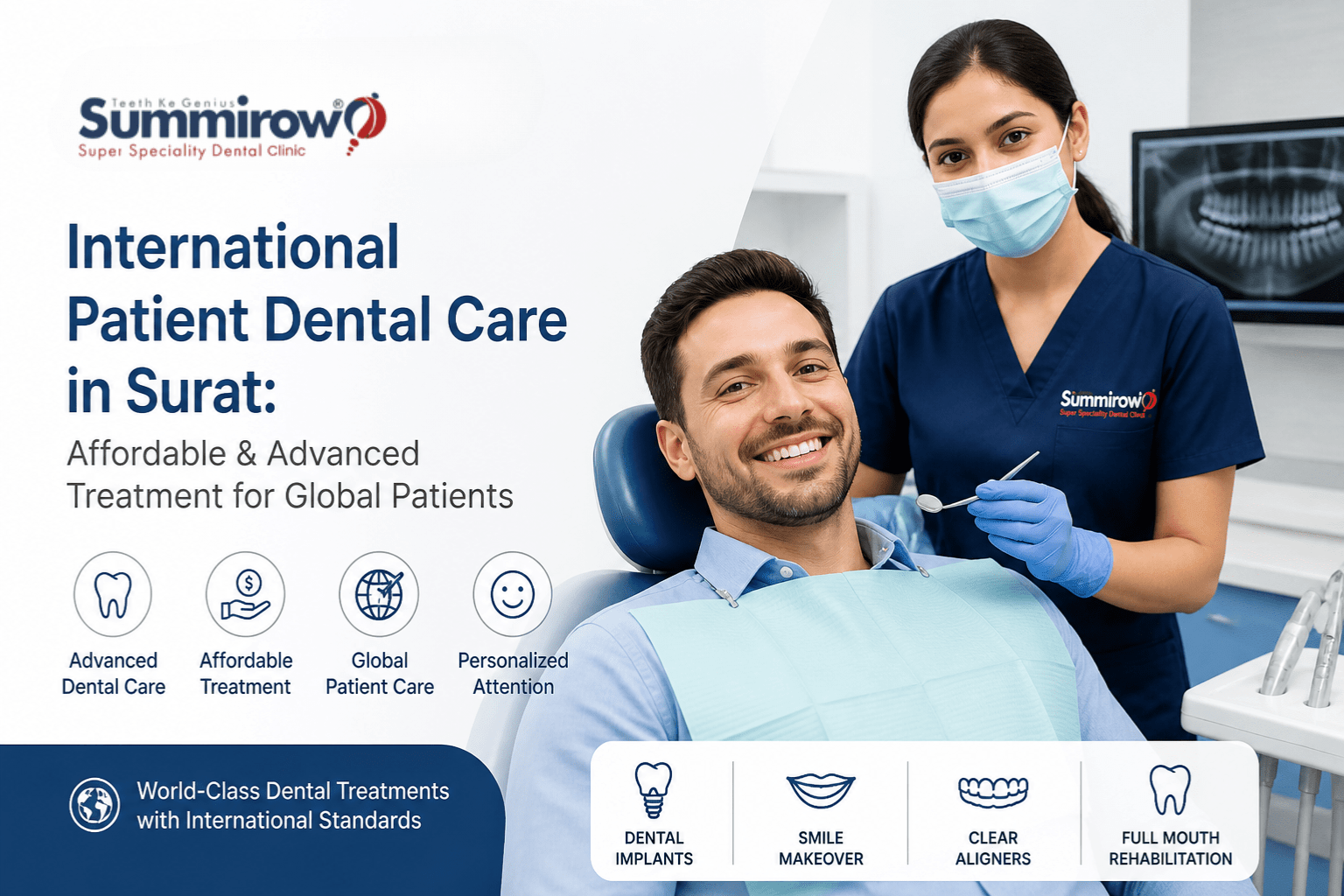 international patient dental care surat