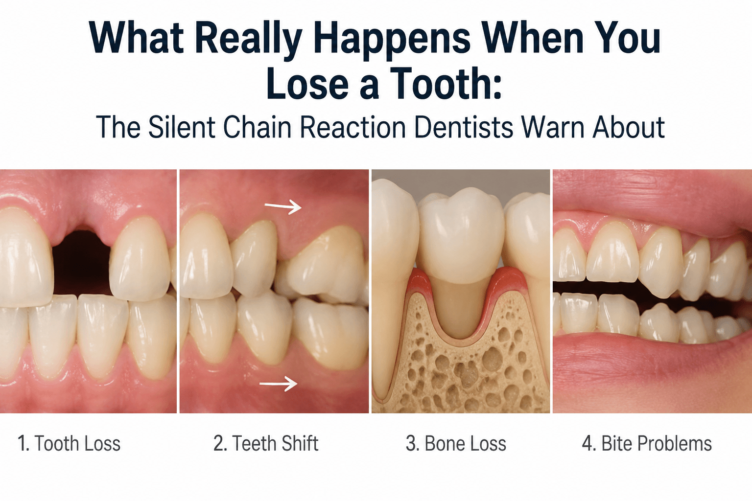 missing tooth consequences Surat