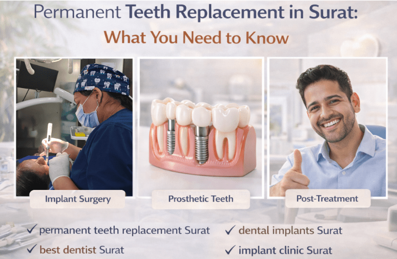 permanent teeth replacement Surat