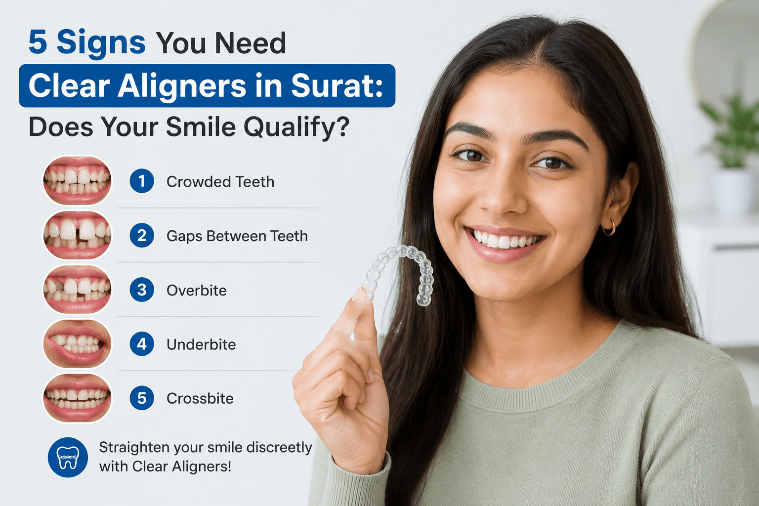 signs you need clear aligners Surat