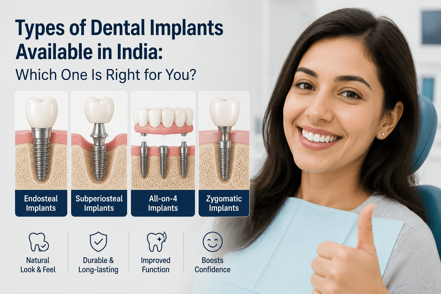 types of dental implants India