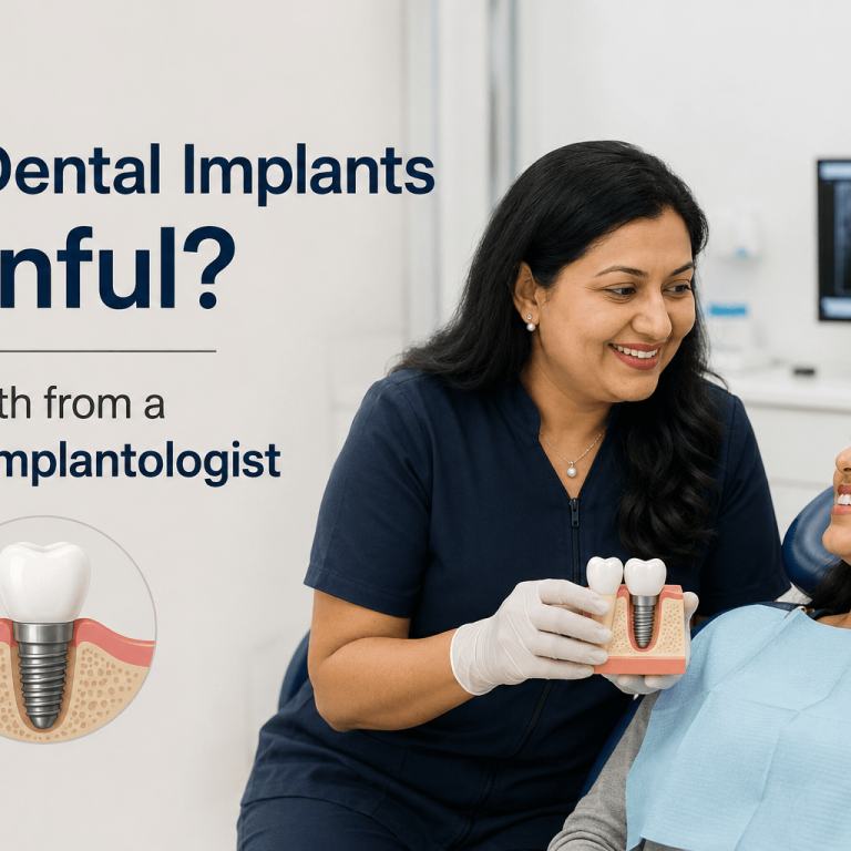 are dental implants painful Surat