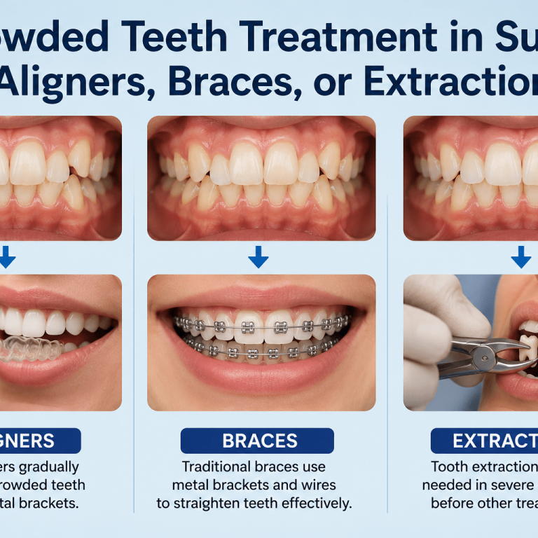 crowded teeth treatment Surat
