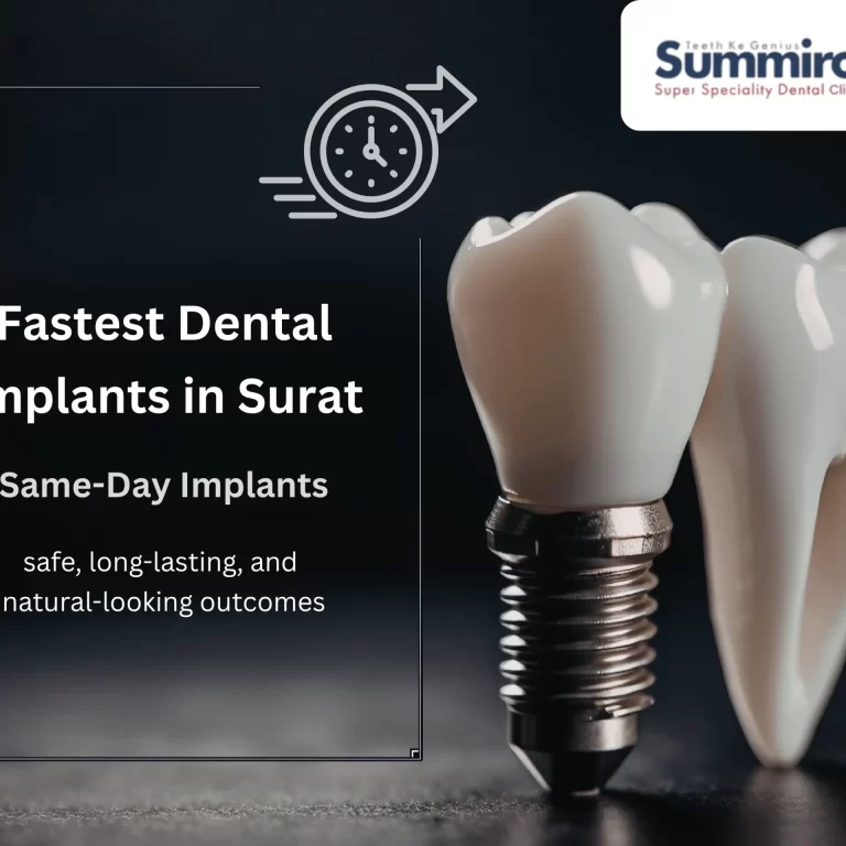 fastest dental implants in surat, Gujarat