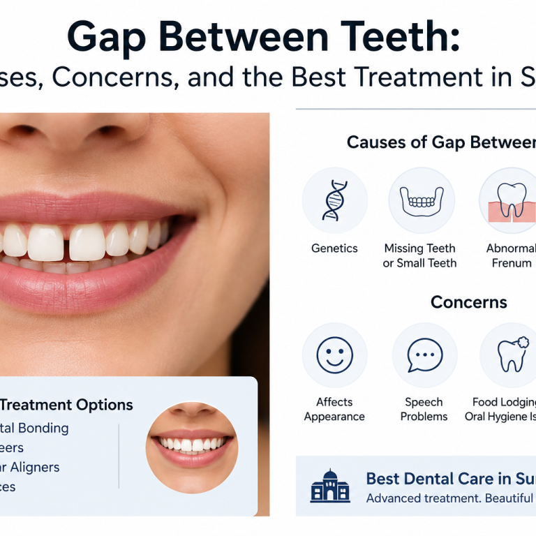 gap between teeth treatment Surat