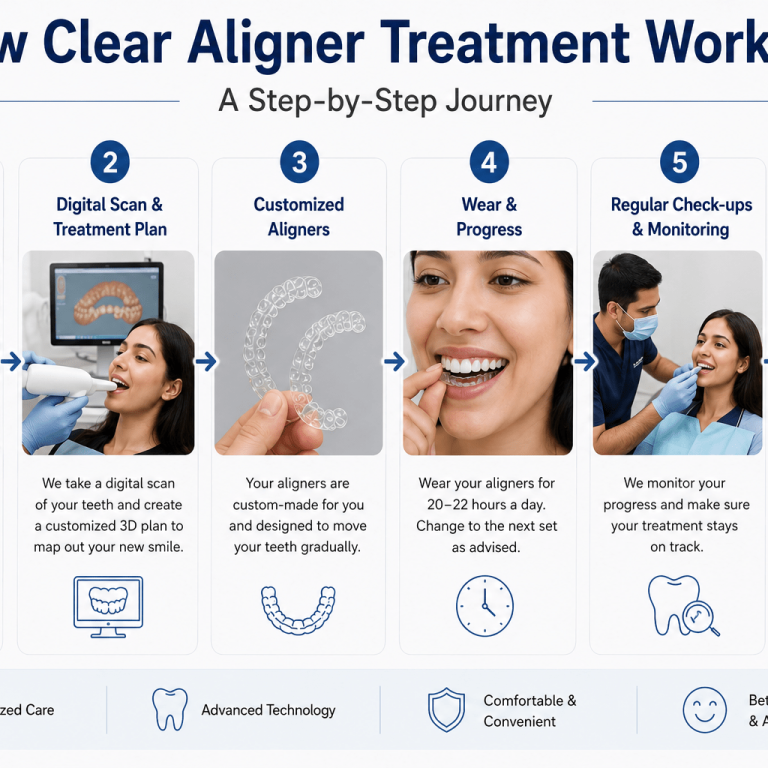 how clear aligner treatment works Surat