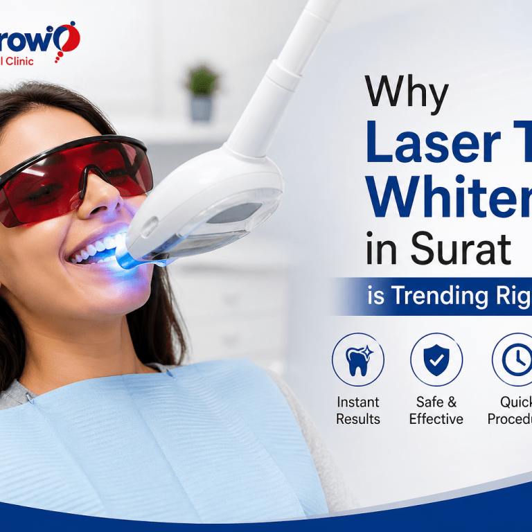 laser teeth whitening in surat