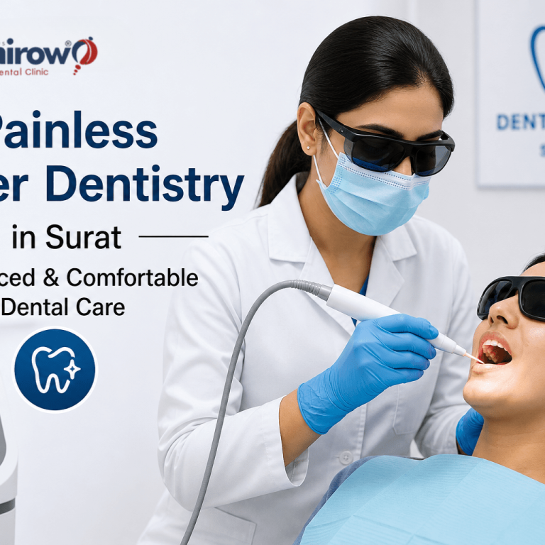 painless laser dentistry surat