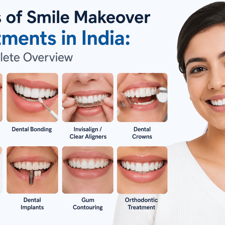 types of smile makeover India
